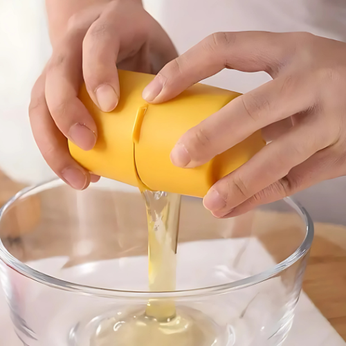 "أداة فتح البيض المثالية - الحل السهل والسريع لتحضير البيض دون فوضى!"