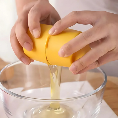 "أداة فتح البيض المثالية - الحل السهل والسريع لتحضير البيض دون فوضى!"